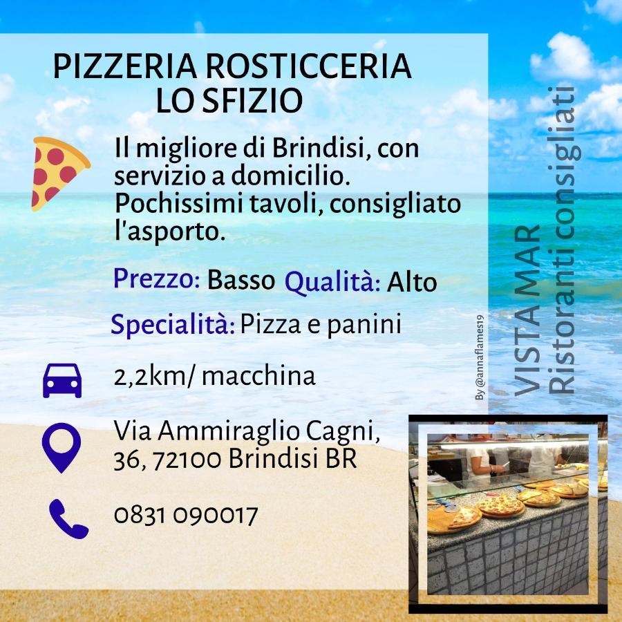 Vista Mar Apartment Brindisi Bagian luar foto